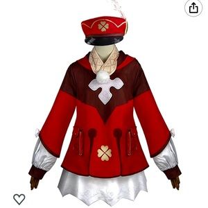 Genshin Impact Klee Game Costume Anime Womens
